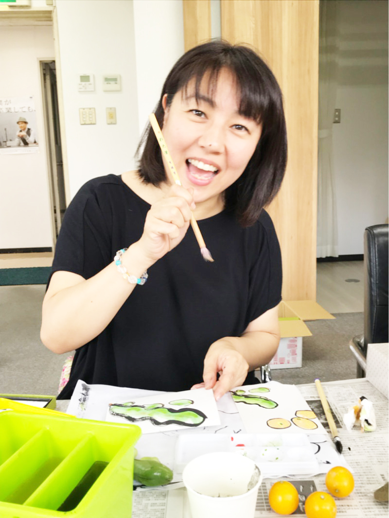 2018年4月16日 絵手紙教室