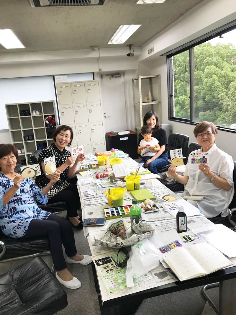2018年9月4日絵手紙教室